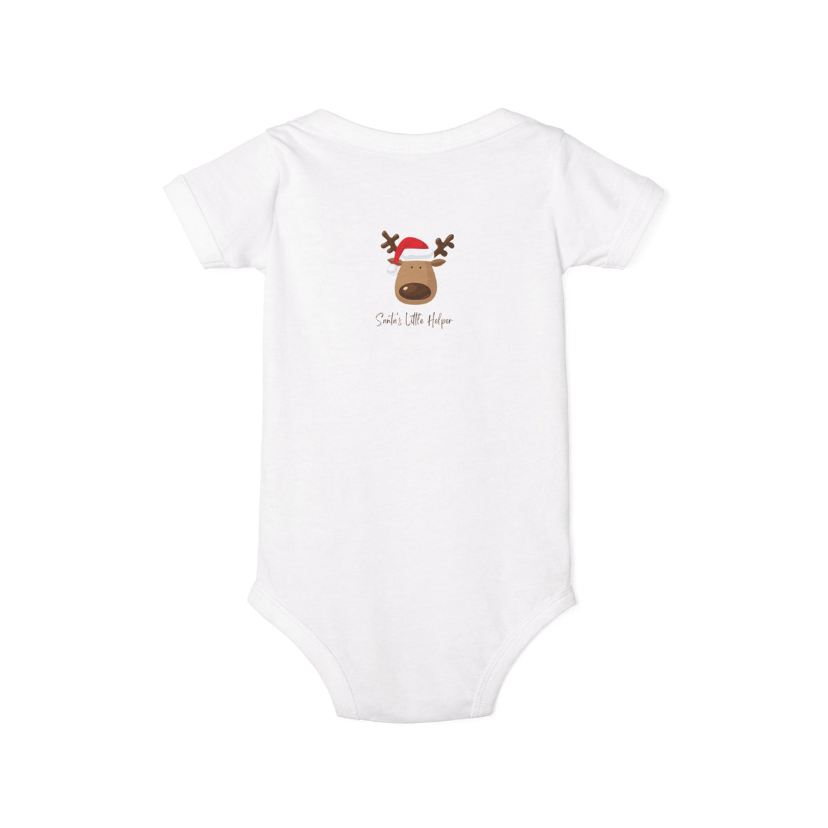 Reindeer Baby Onesie - Cute 'Tis the Season Infant Bodysuit, Christmas Holiday Outfit