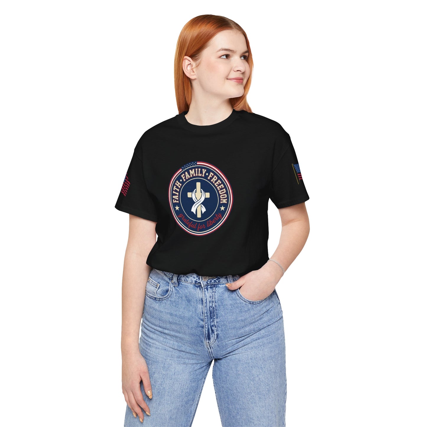 Faith Family Freedom Tee | Patriotic t-shirt