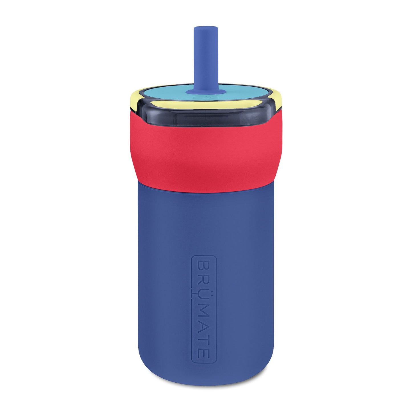 Kids 12oz Engraved Leakproof Straw Tumbler — Personalized Insulated Water Bottle