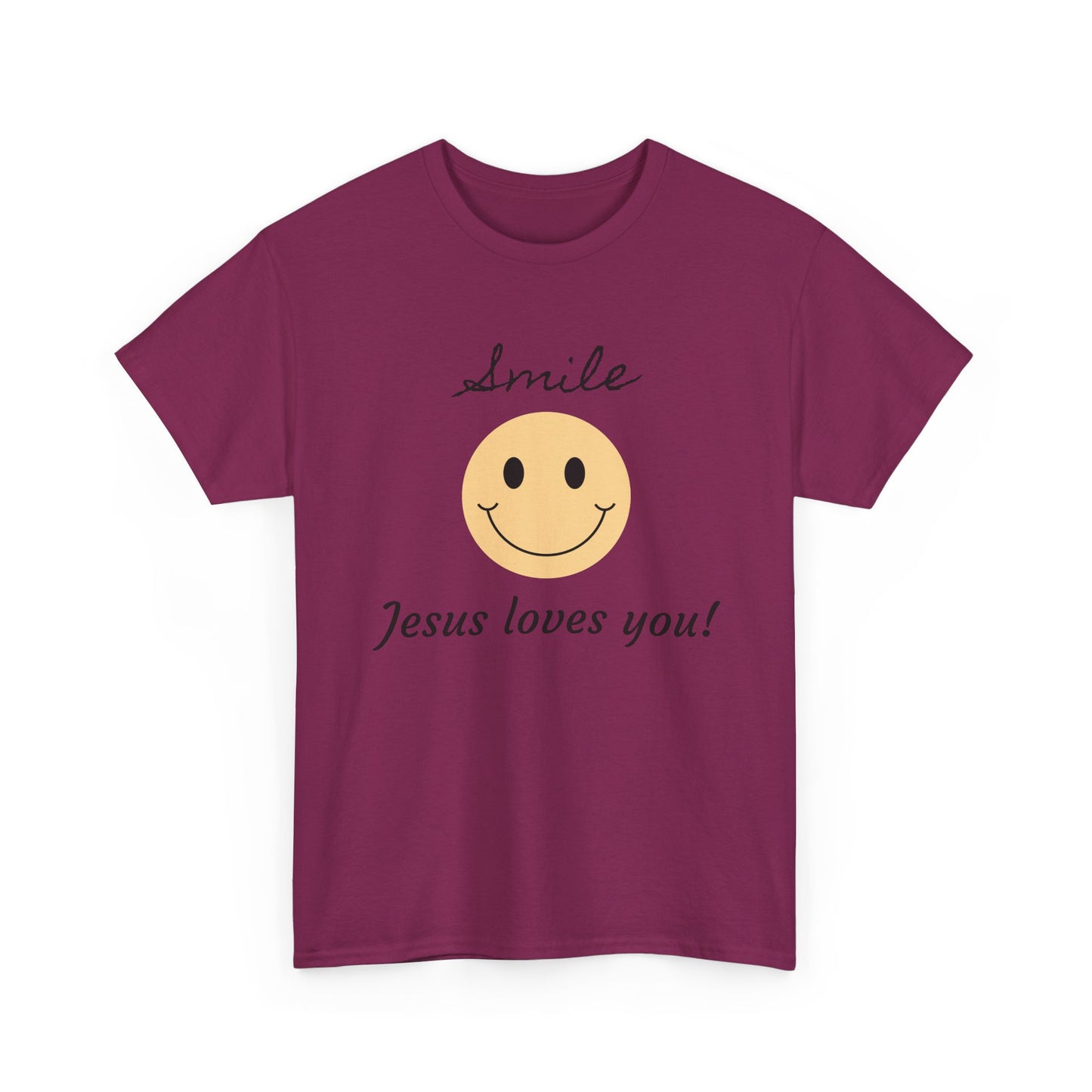 Camiseta unisex de algodón grueso