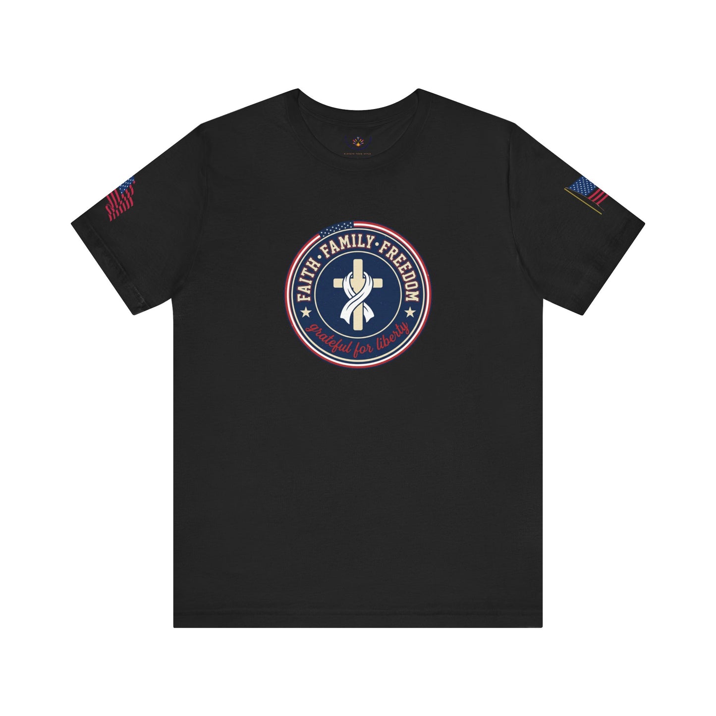 Faith Family Freedom Tee | Patriotic t-shirt