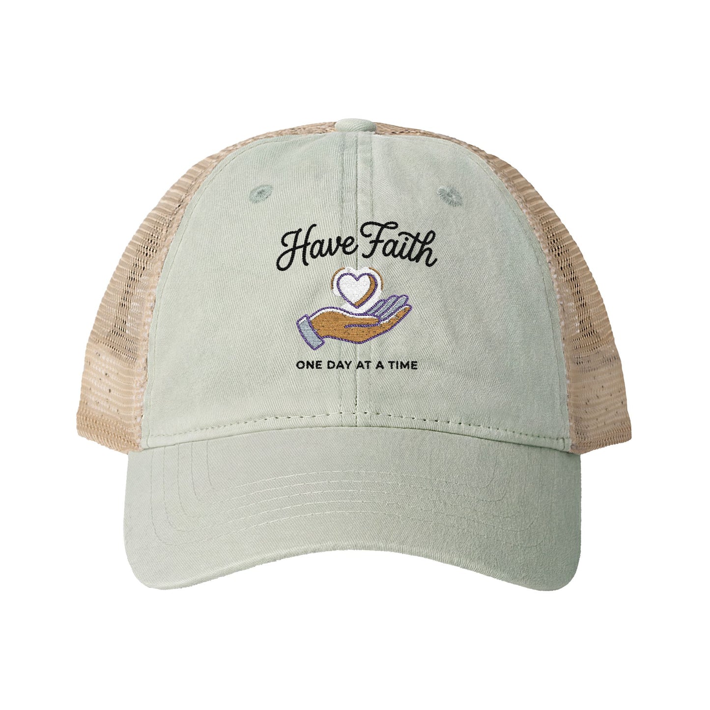 Women's Washed Mesh-Back Cap