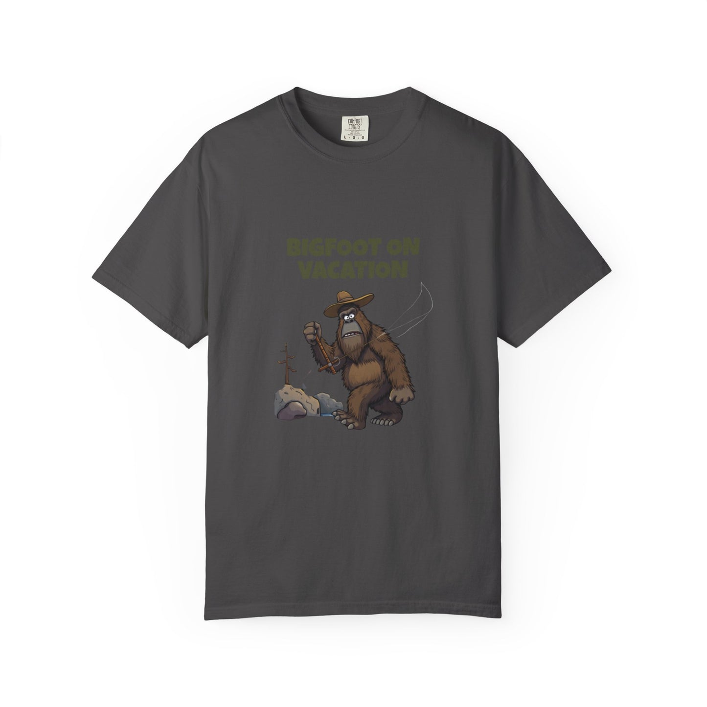 Bigfoot On Vacation T-Shirt
