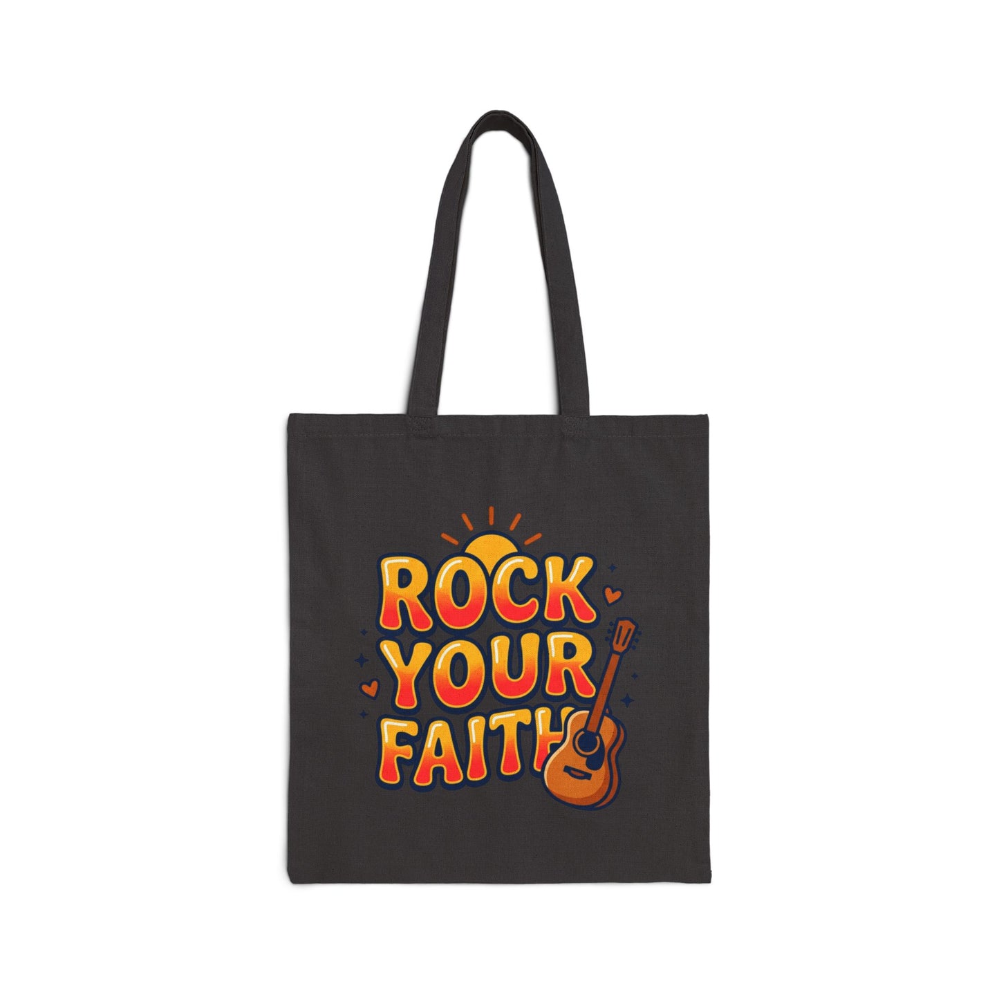 Rock Your Faith Tote | Christian encouragement, retro groovy pastel