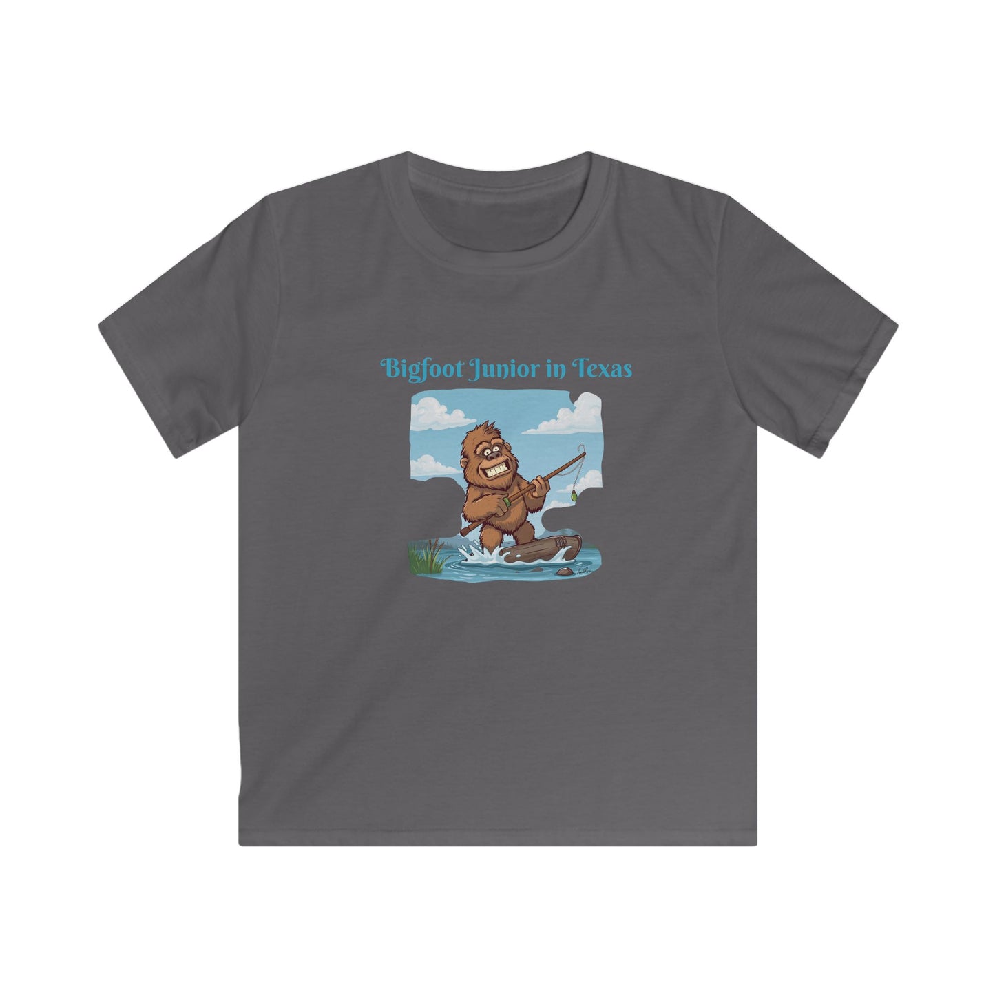 Bigfoot Junior Kids Tee | Fun Fishing Shirt for Boys, Summer Playwear, Outdoor Adventure Shirt, Gift for Little Explorers, Bigfoot [...]
