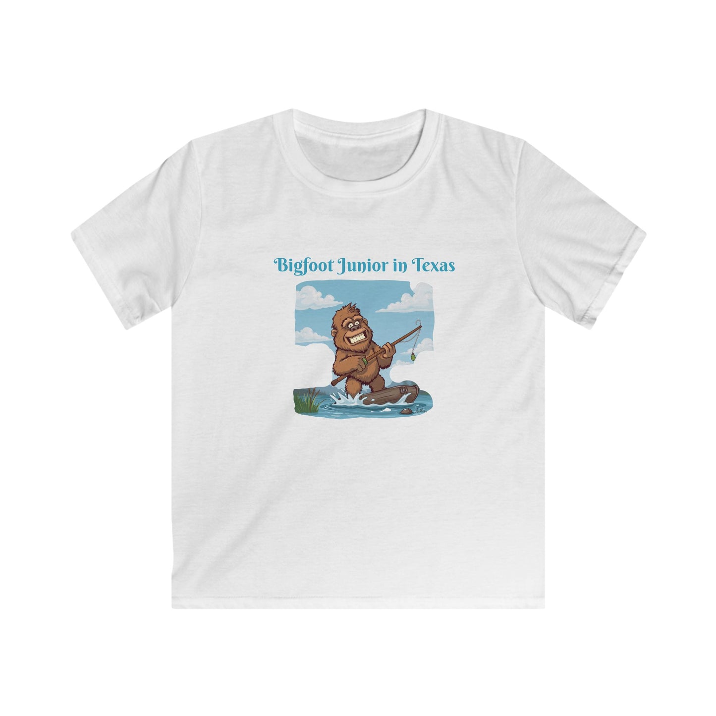 Bigfoot Junior Kids Tee | Fun Fishing Shirt for Boys, Summer Playwear, Outdoor Adventure Shirt, Gift for Little Explorers, Bigfoot [...]