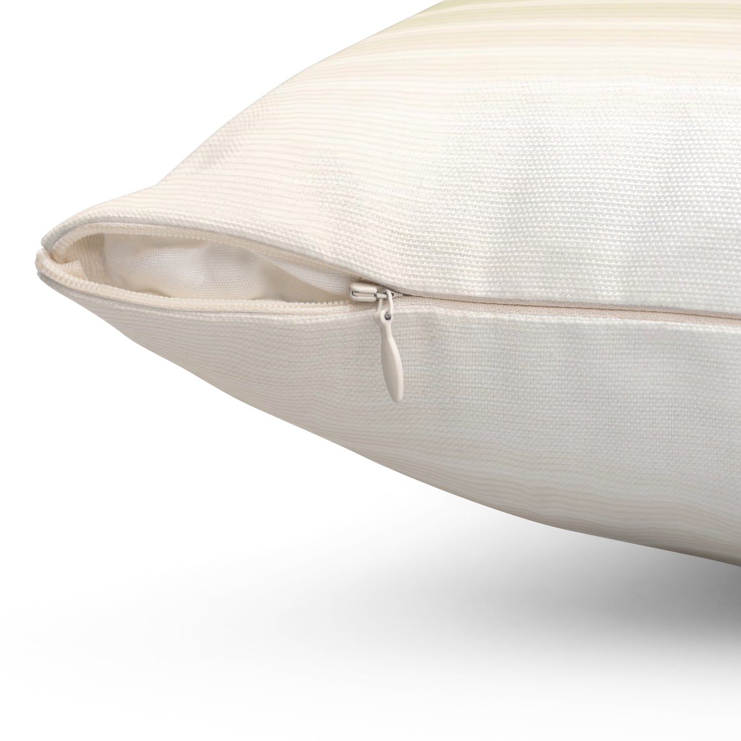 Neutral Ombre Stripes Decorative Throw Pillow