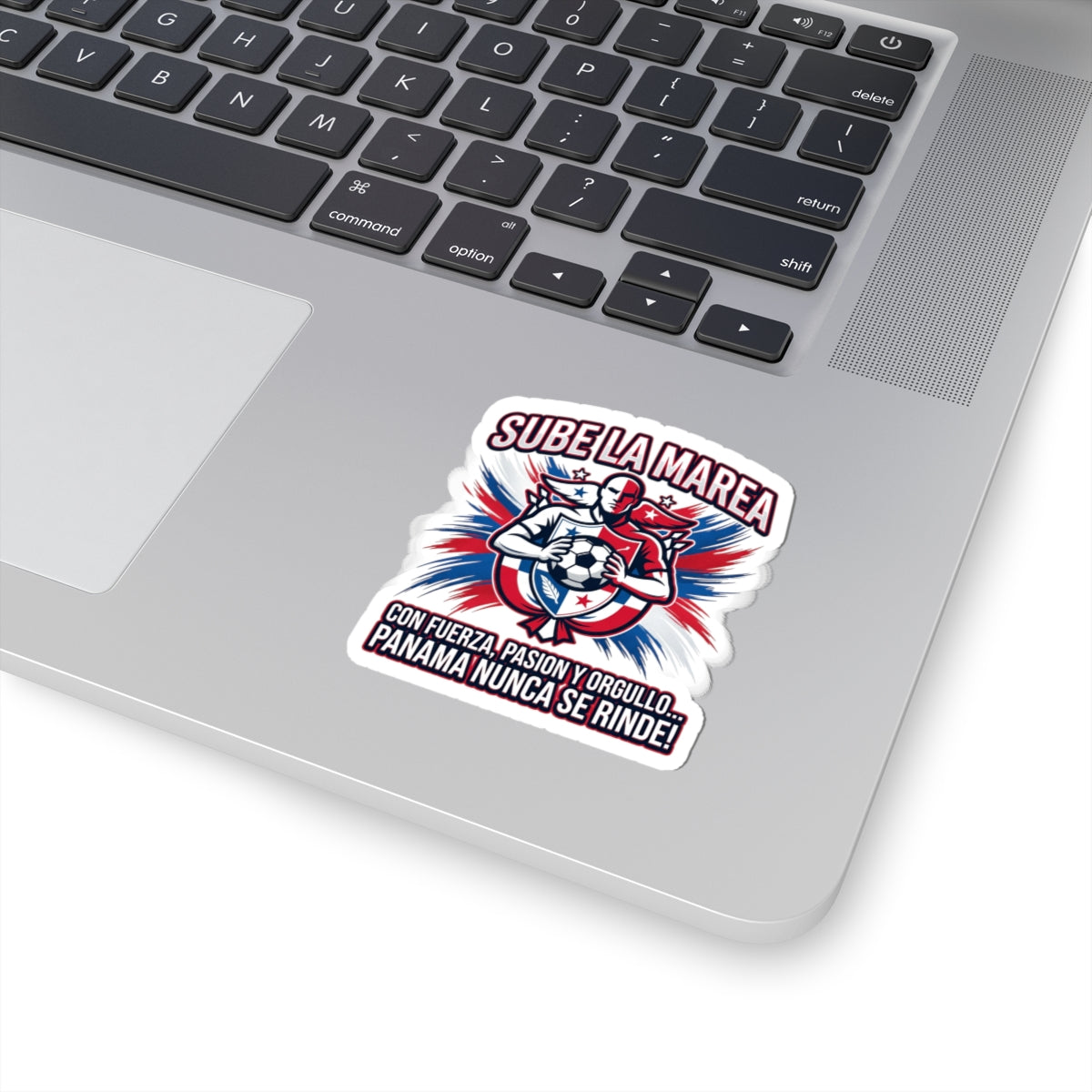 Sube La Marea Panama Pride Kiss-Cut Sticker | Retro Soccer, National Colors