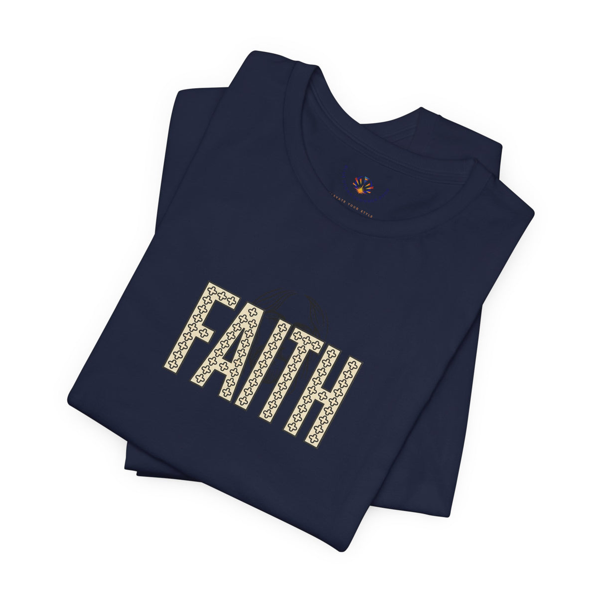Faith Graphic Tee — Jesus Face Christian T-Shirt