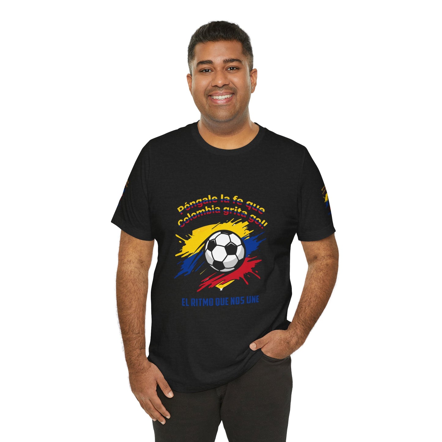 Colombia Pride Soccer Tee | Retro soccer, national colors