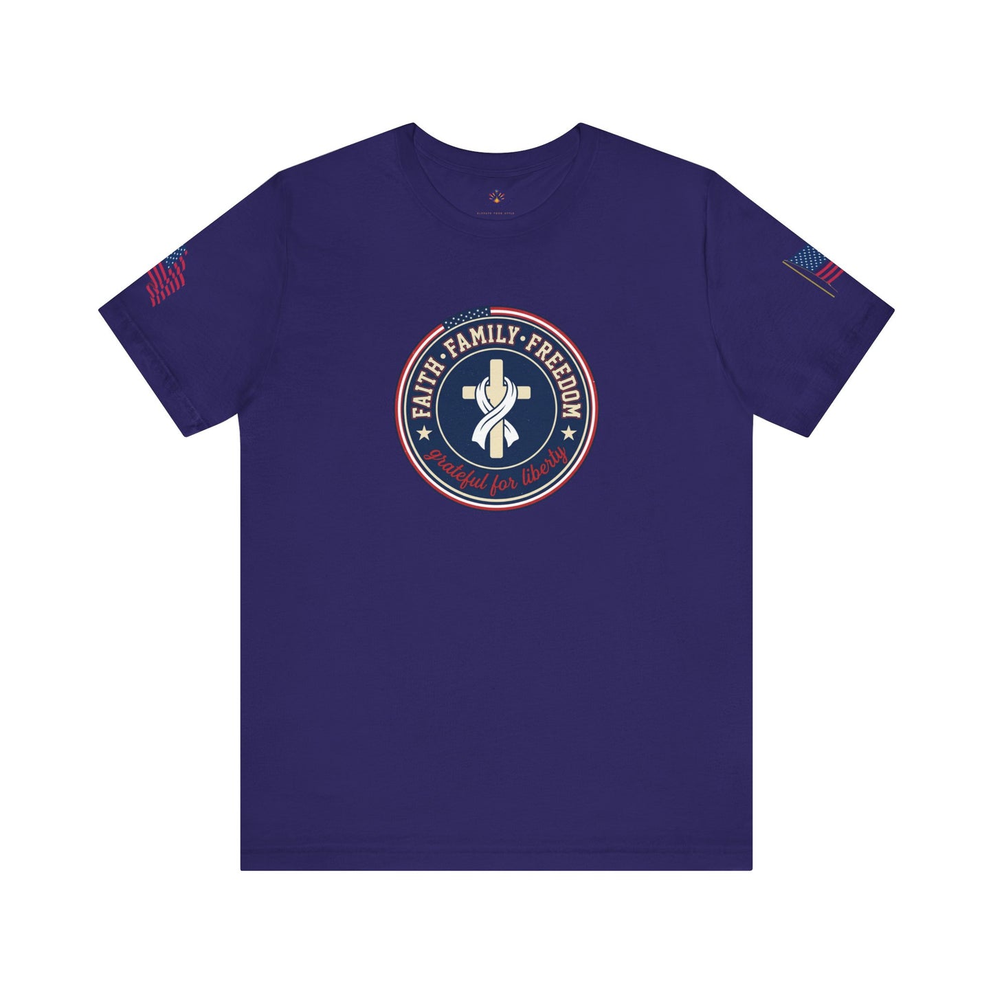 Faith Family Freedom Tee | Patriotic t-shirt