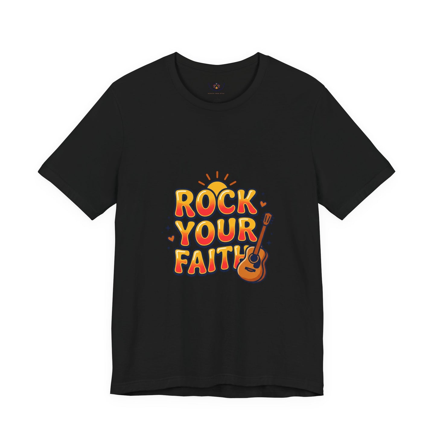 Rock Your Faith T-Shirt | Christian encouragement, retro groovy pastel