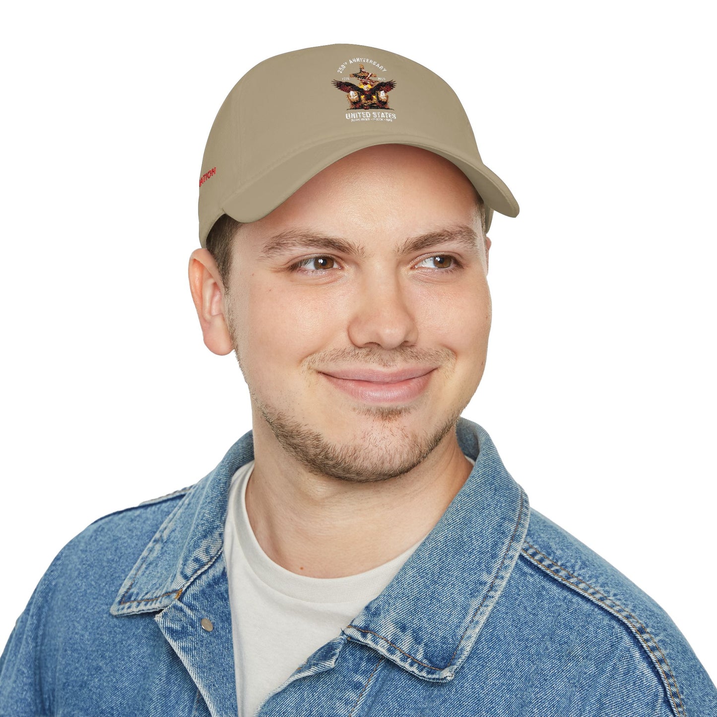 Low Profile Baseball Cap — 250th Anniversary United States Eagle Emblem