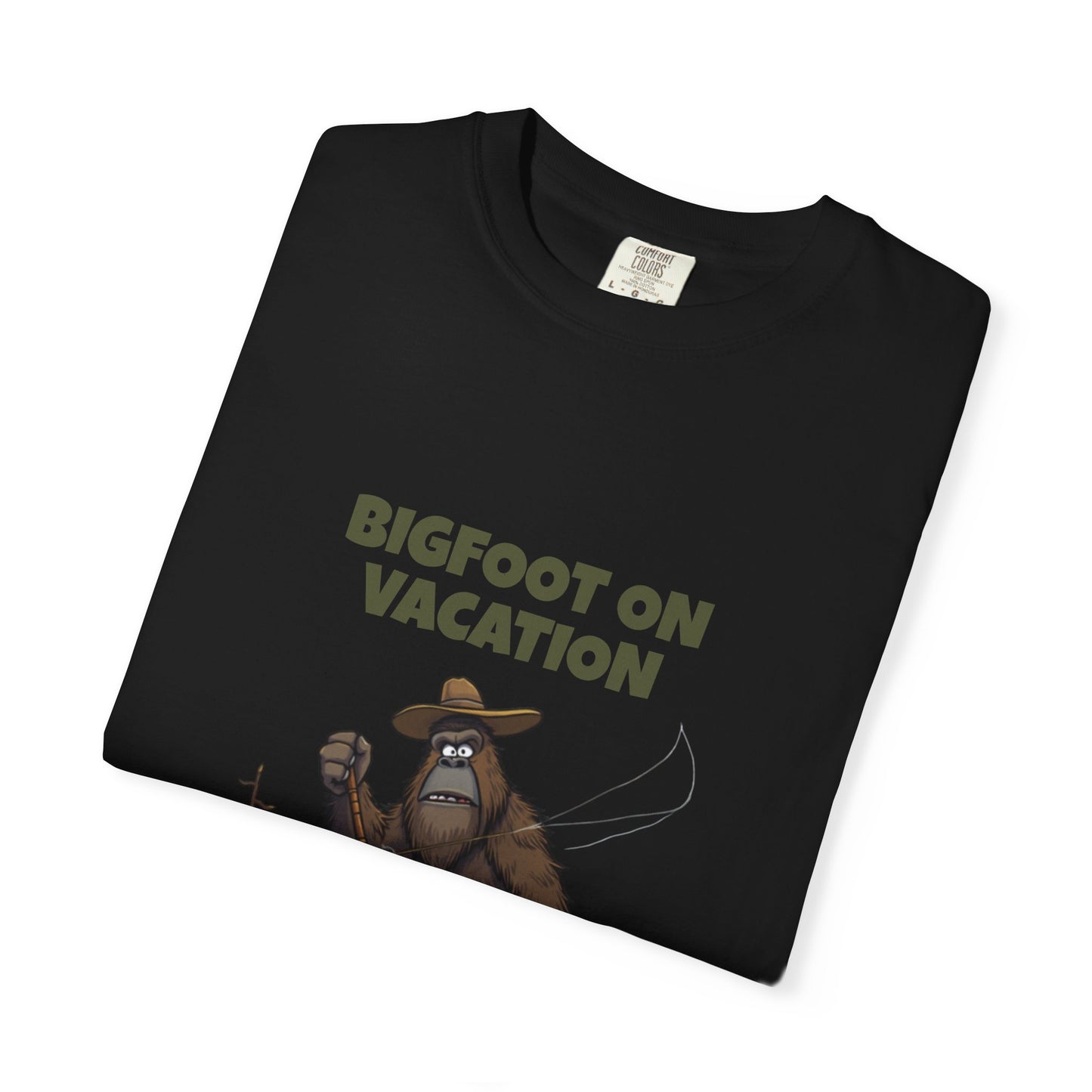 Bigfoot On Vacation T-Shirt