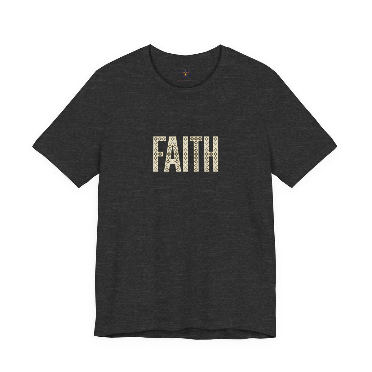 Faith Graphic Tee — Jesus Face Christian T-Shirt