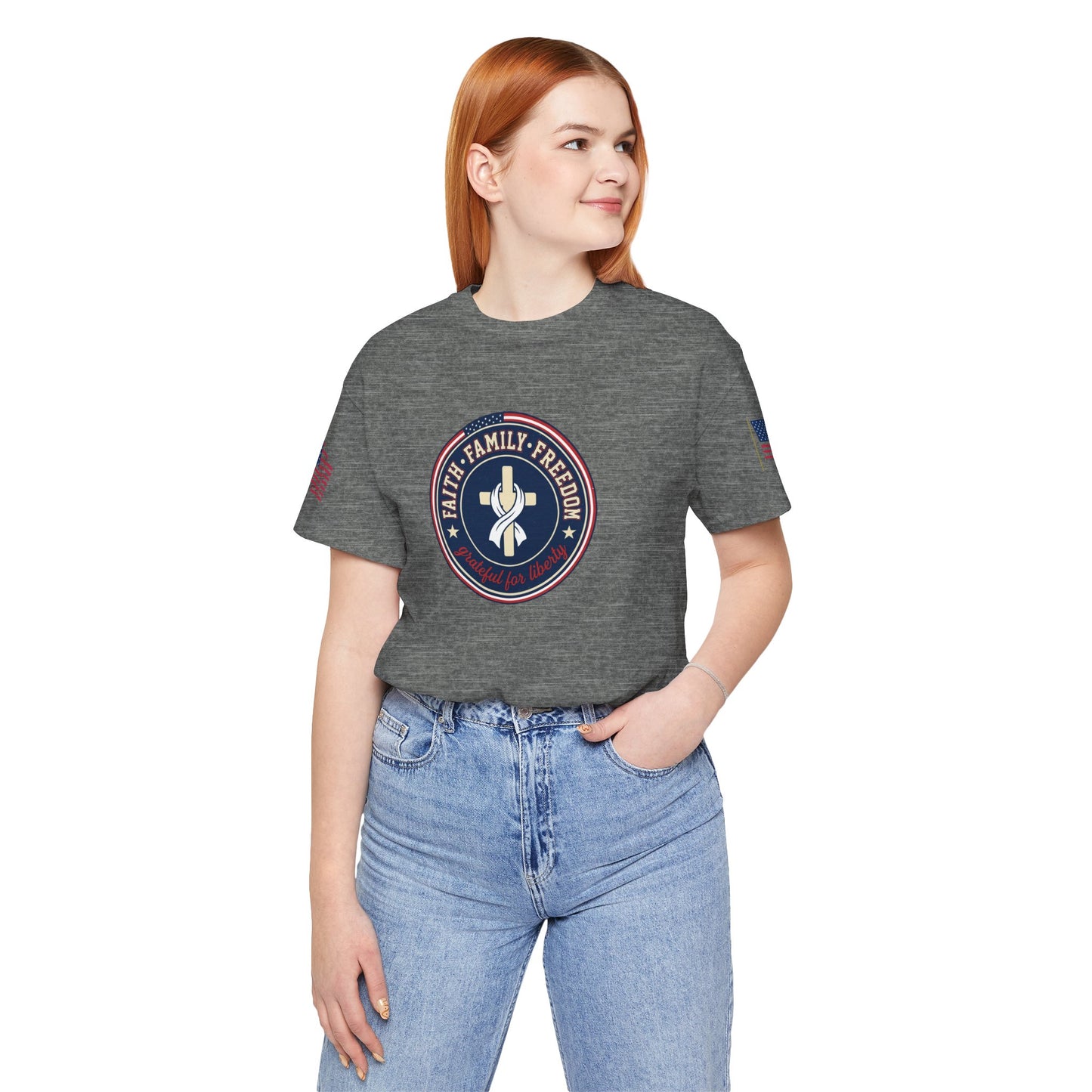 Faith Family Freedom Tee | Patriotic t-shirt