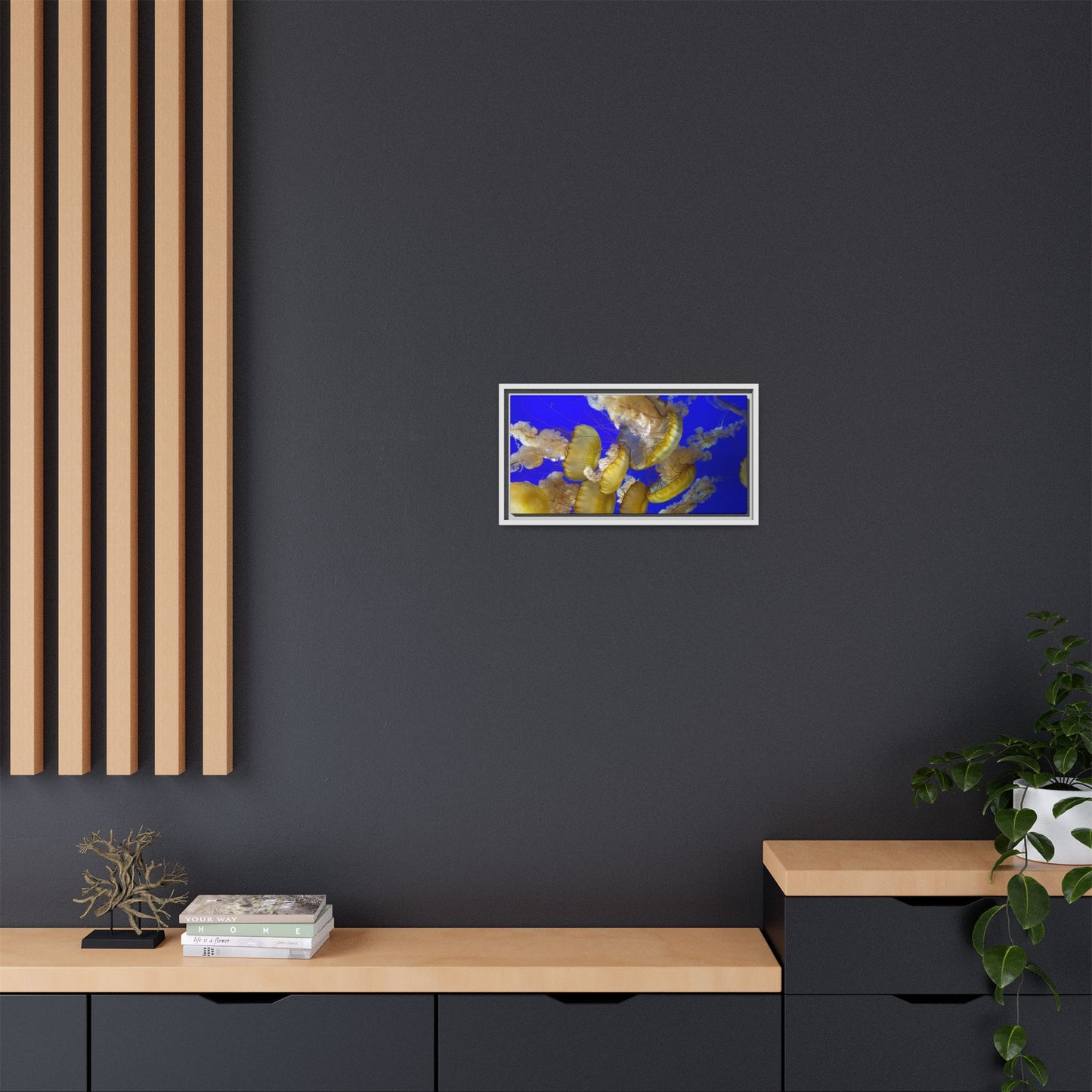 Canvas Wall Art - Jellyfish Theme