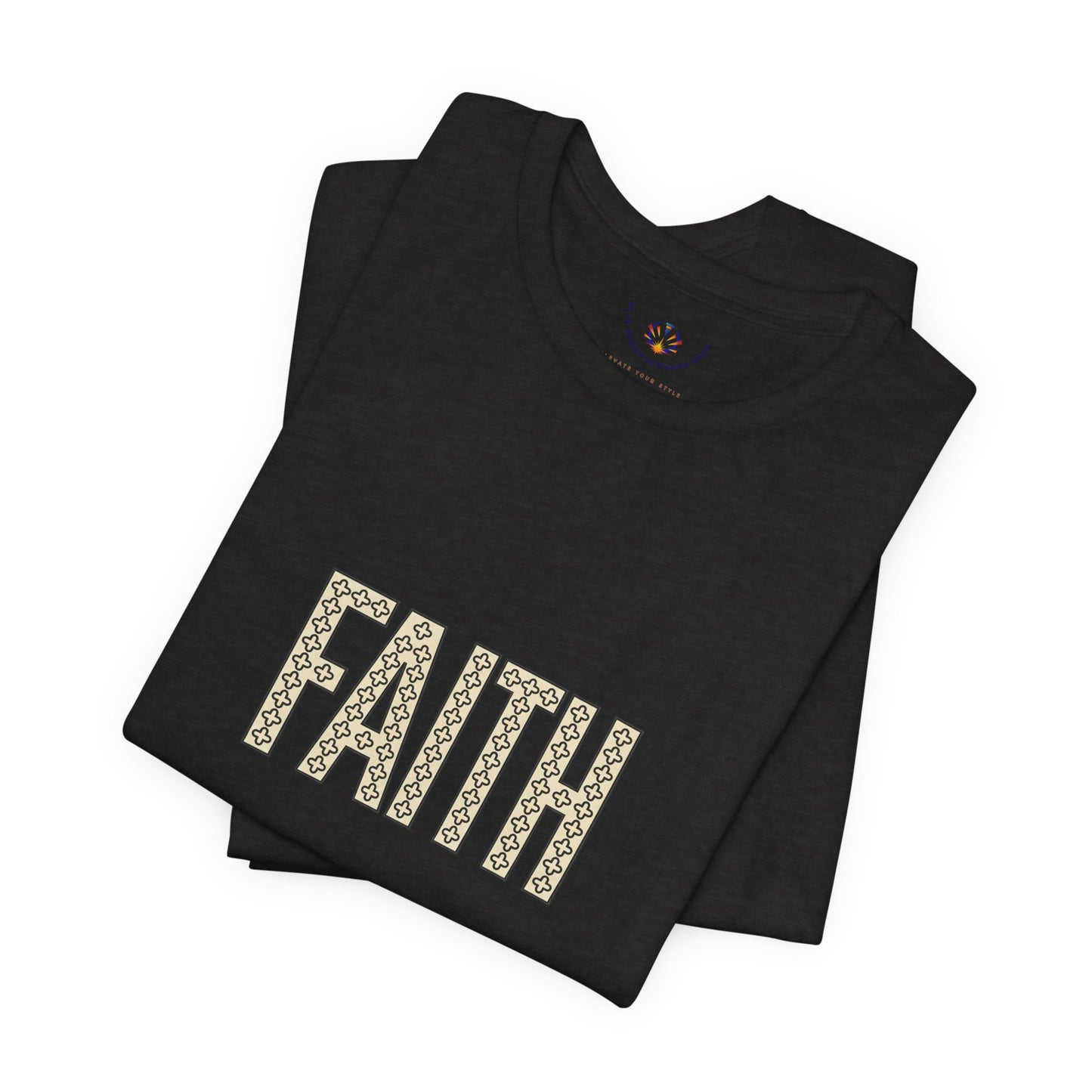 Faith Graphic Tee — Jesus Face Christian T-Shirt