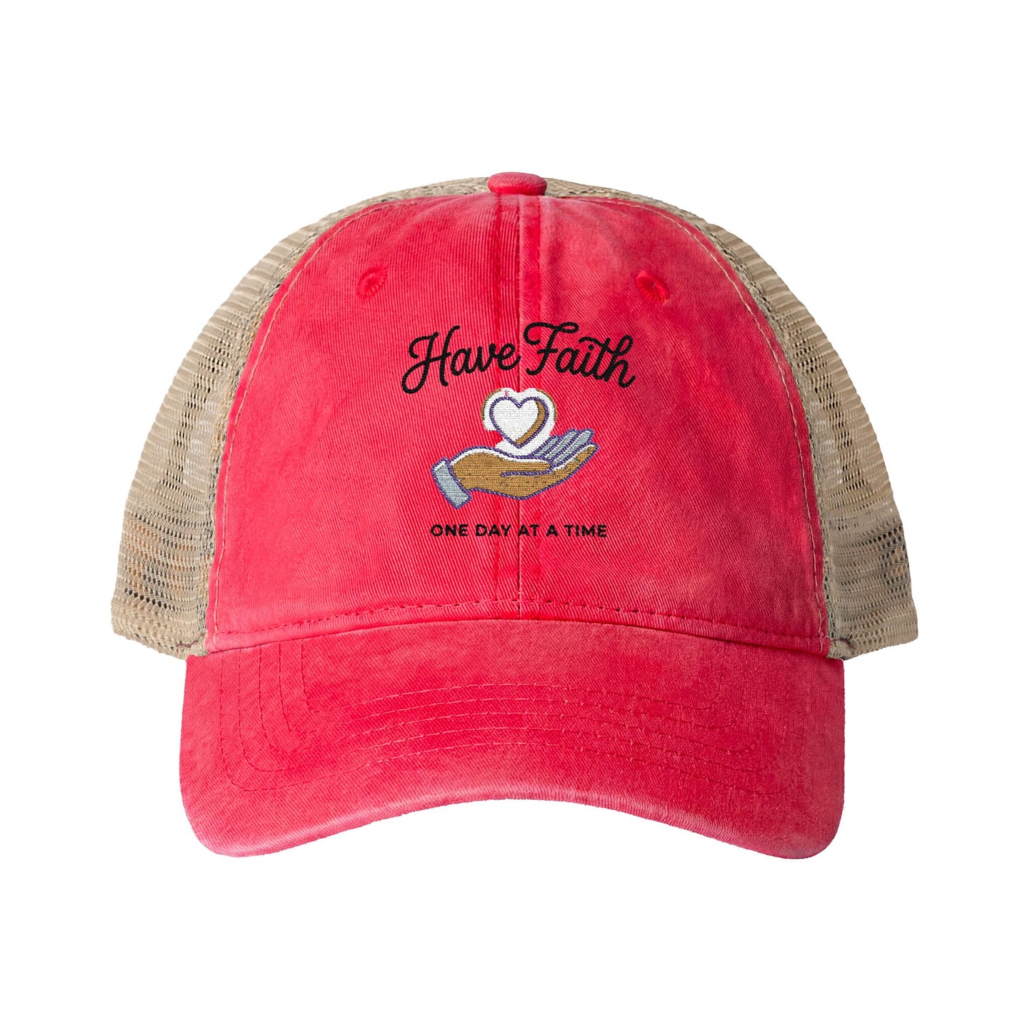 Women's Washed Mesh-Back Cap