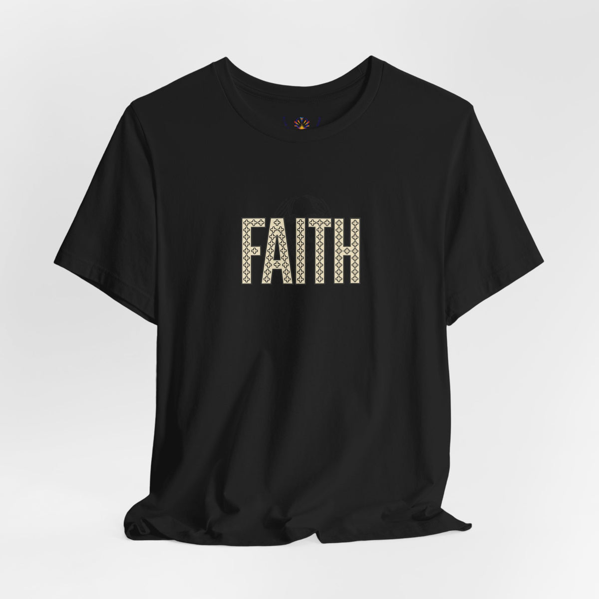 Faith Graphic Tee — Jesus Face Christian T-Shirt