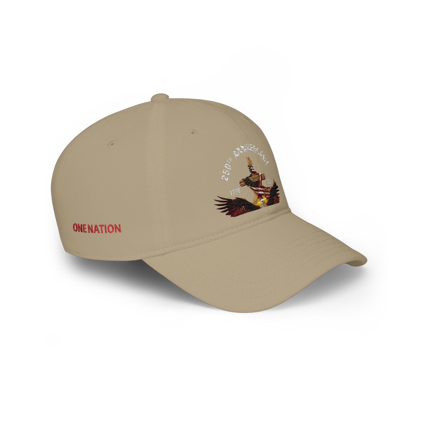Low Profile Baseball Cap — 250th Anniversary United States Eagle Emblem