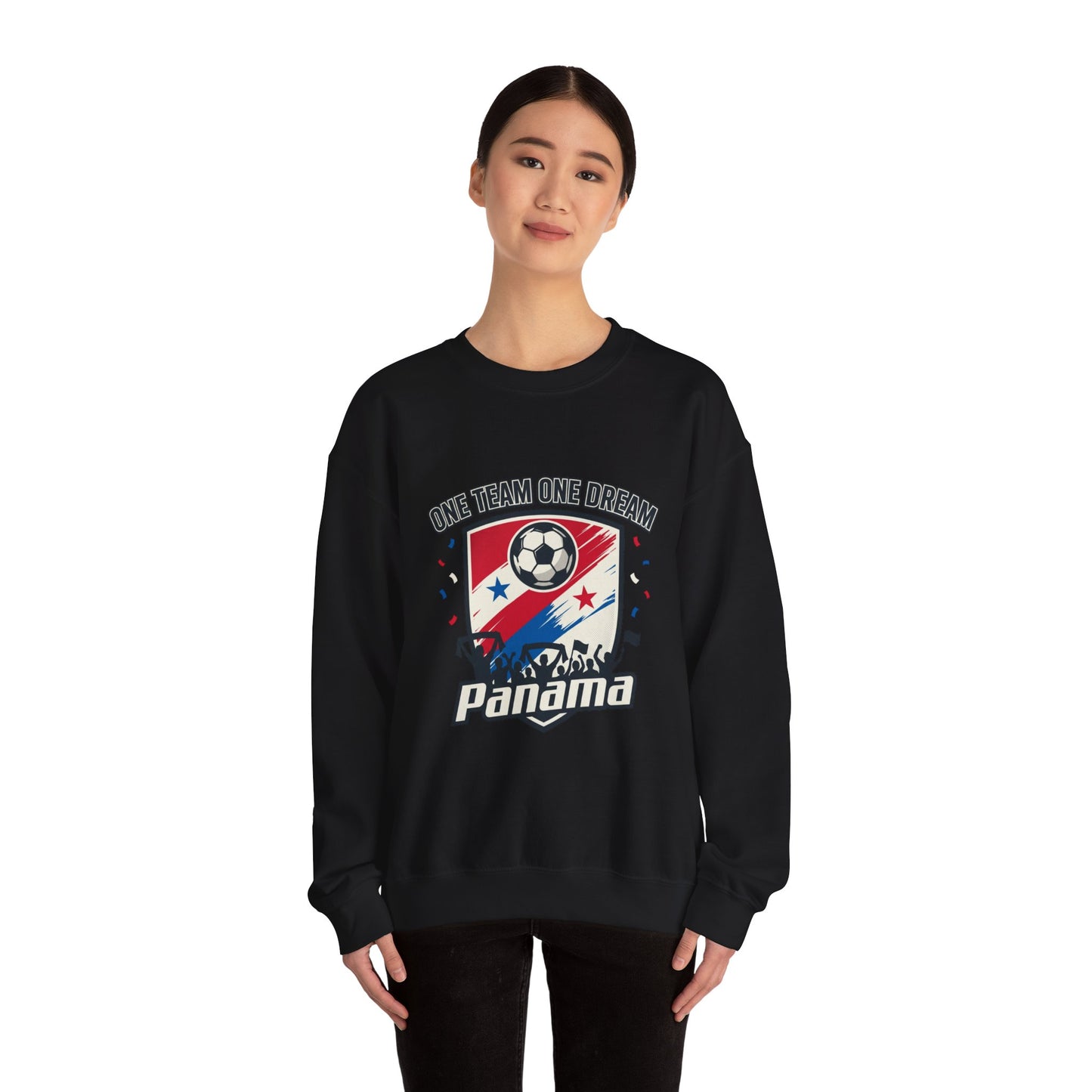 Panama Retro Soccer Crest Crewneck Sweatshirt | Country Pride, Championship Season