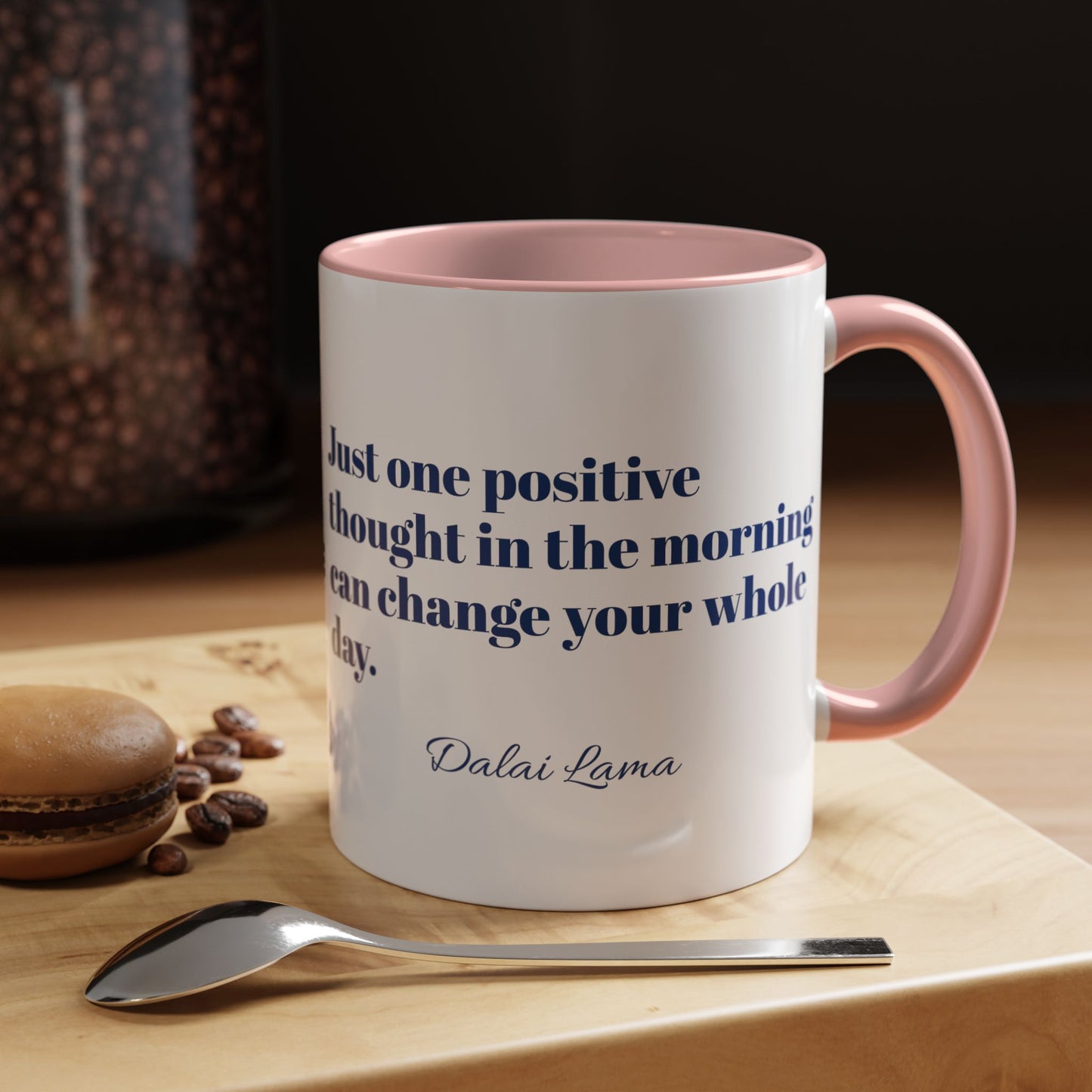 Positive Attitude Accent Coffee Mug (11, 15oz)