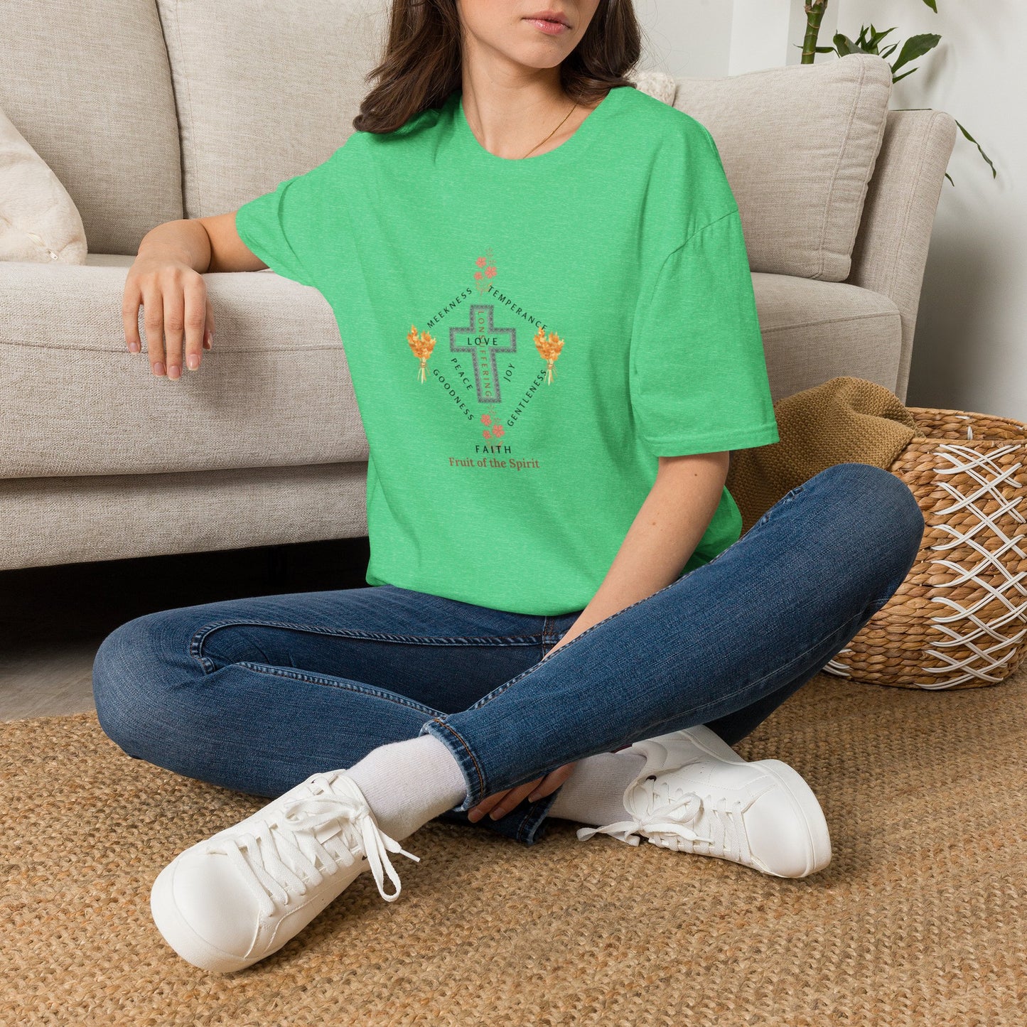 Faith Cross T-Shirt — Inspirational Christian Tee