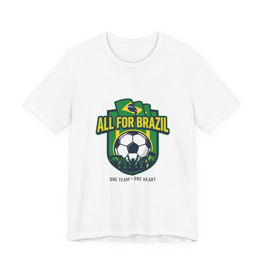 All For Brazil Soccer Shirt | Retro Soccer, Country Pride