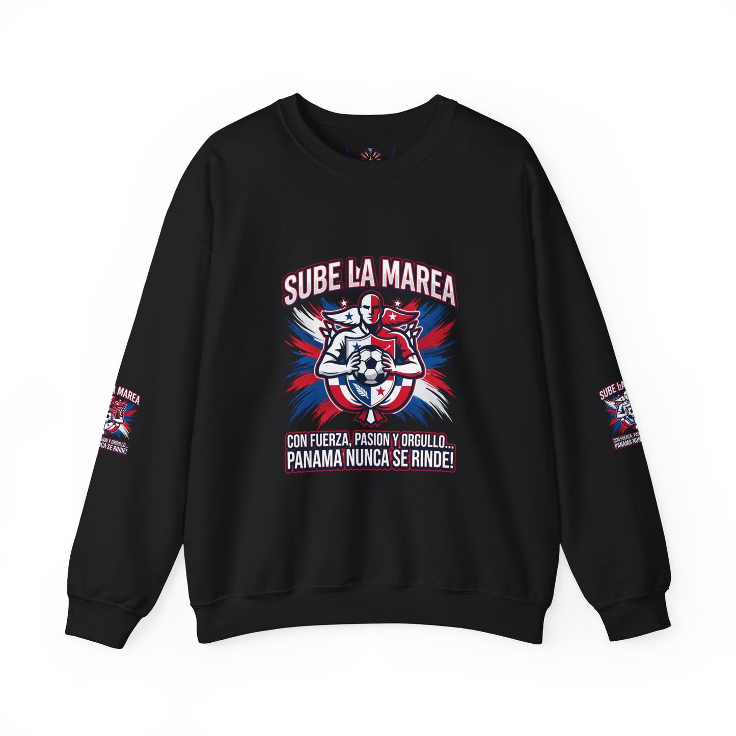 Sube La Marea Soccer Crewneck, Panama Country Pride, Retro Championship