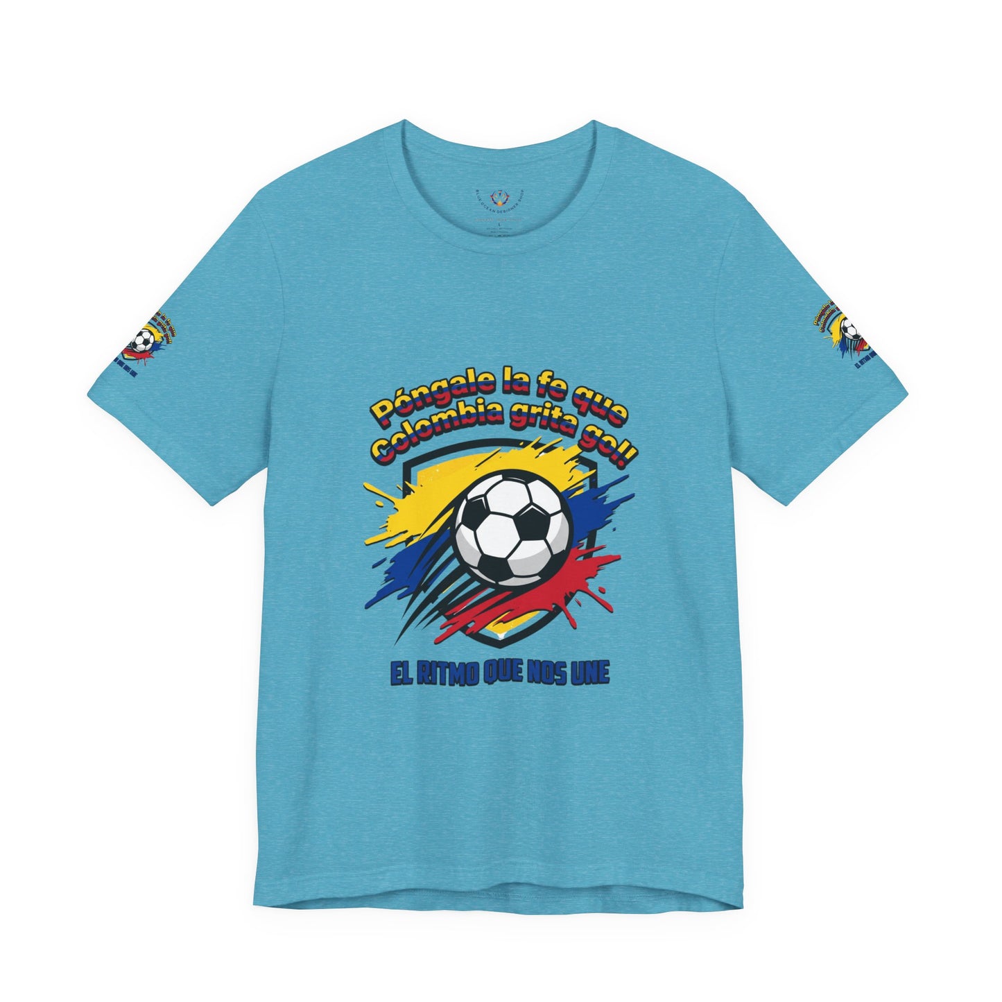 Colombia Pride Soccer Tee | Retro soccer, national colors