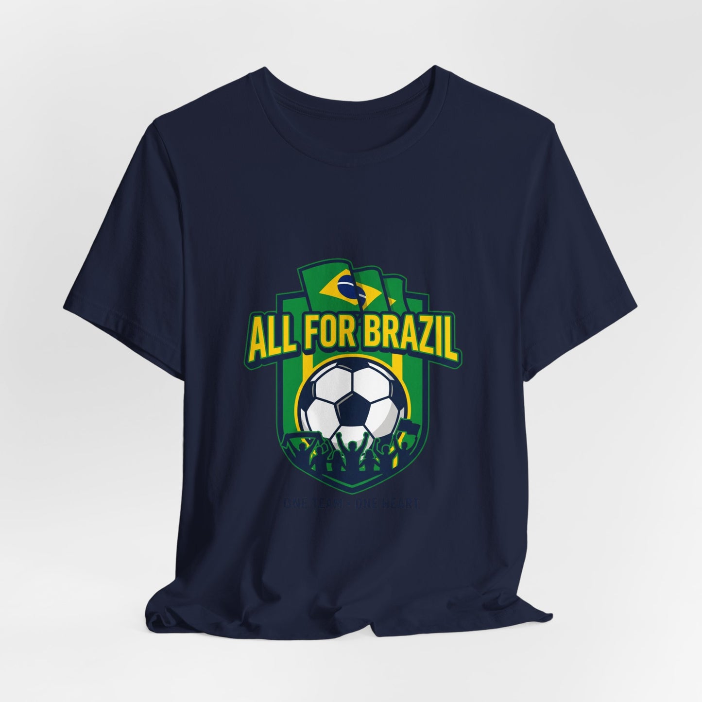 All For Brazil Soccer Shirt | Retro Soccer, Country Pride