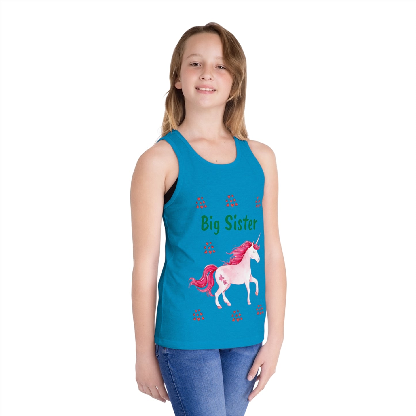 Big Sister Unicorn Tank Top