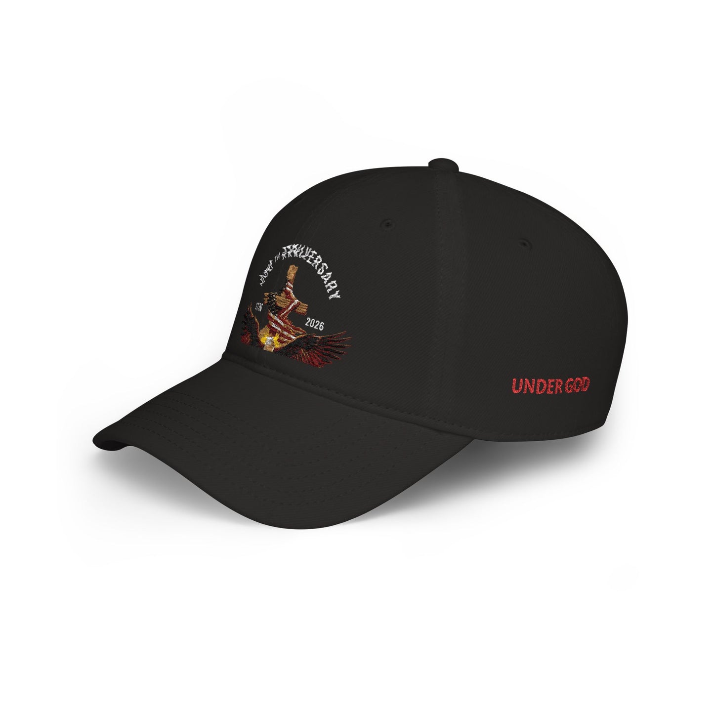 Low Profile Baseball Cap — 250th Anniversary United States Eagle Emblem