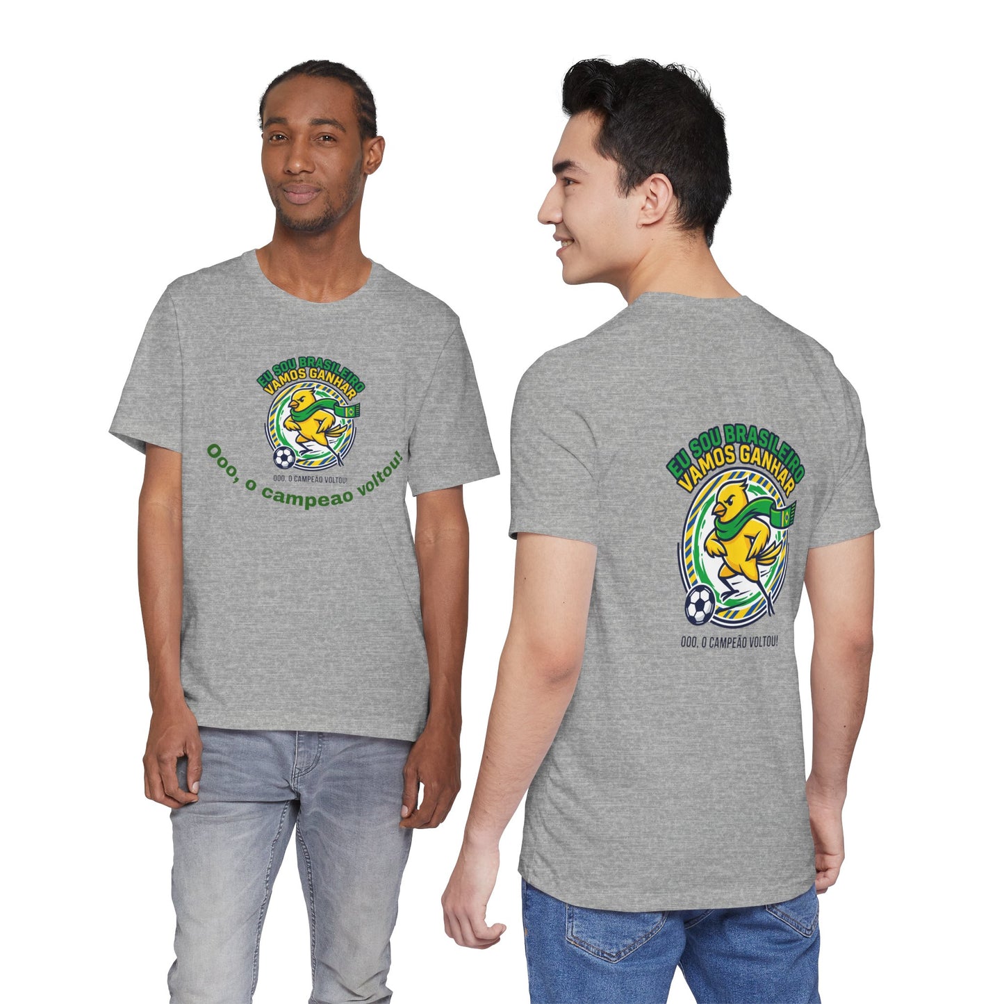 Brazil Soccer Tee | Country Pride, Retro Championship