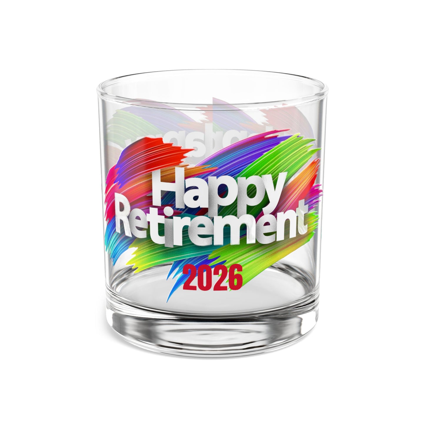 Vaso de whisky de regalo para jubilación, 10 oz
