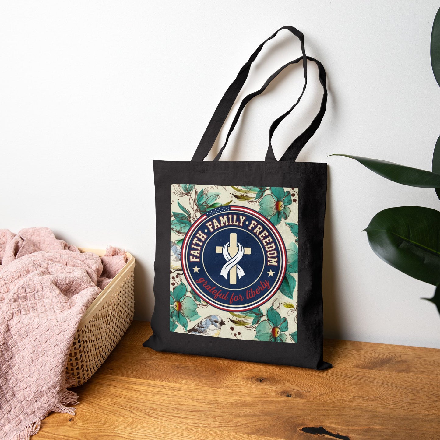 Faith • Family • Freedom Tote