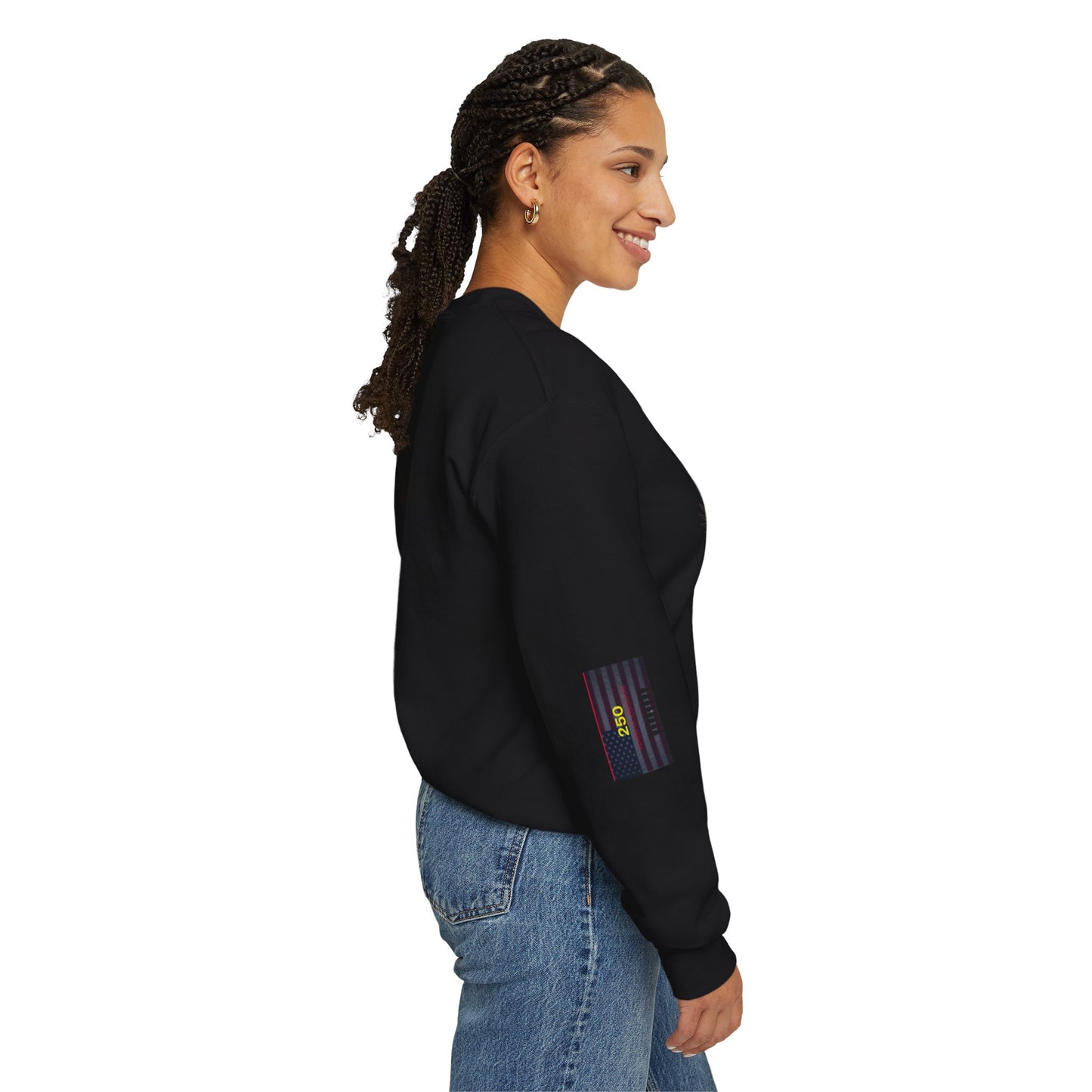 250 Years of Freedom crewneck | Fourth of July retro fireworks BBQ patriotic
