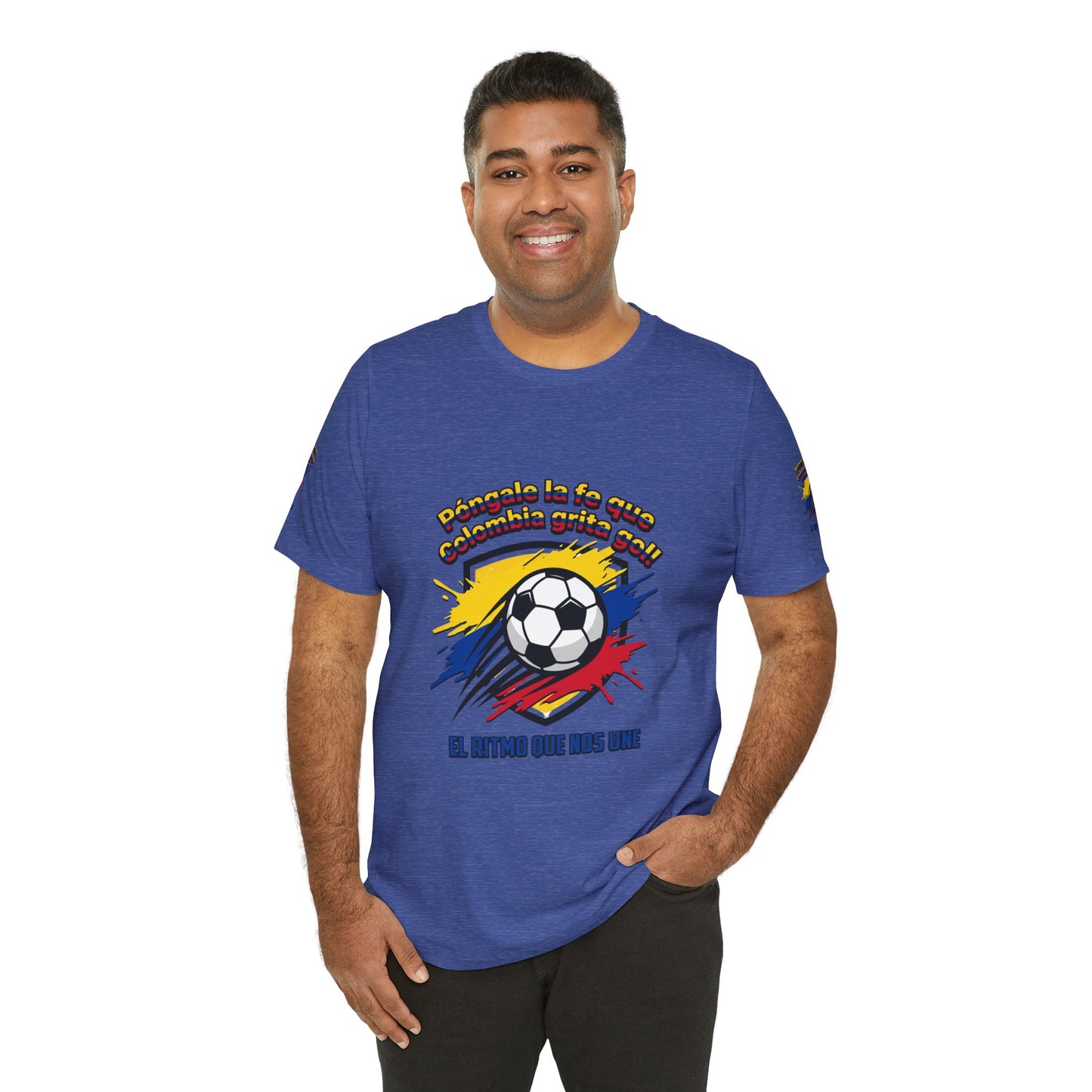 Colombia Pride Soccer Tee | Retro soccer, national colors