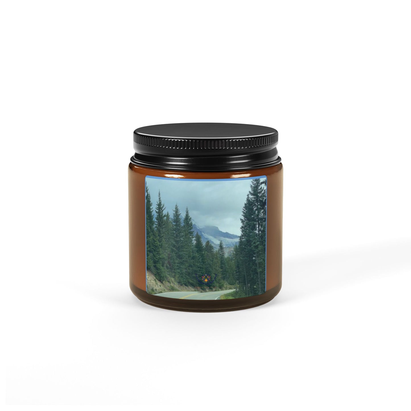 Campers and  Rvs, Soy Candle — Mountain Forest Scented Amber Jar (Travel & Multi-Size)