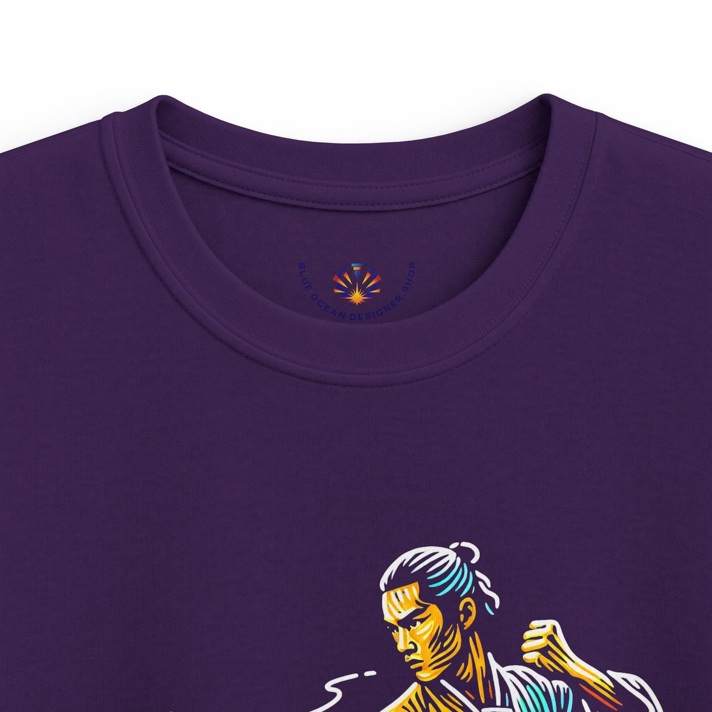 Kids Martial Arts T-Shirt — Colorful Kung Fu Graphic Tee for Boys & Girls