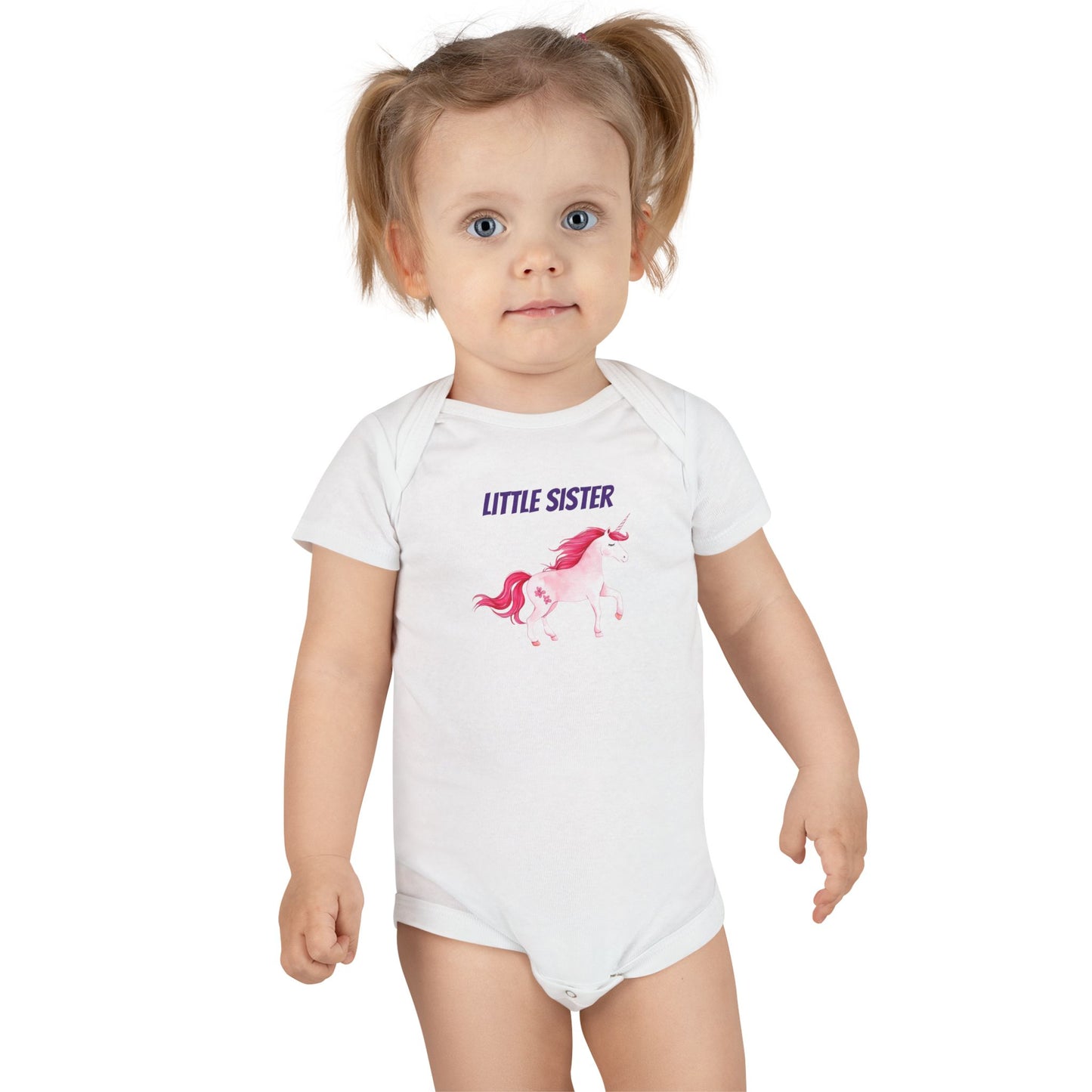 Unicorn Baby Onesie – Cute Short Sleeve Bodysuit for Infants