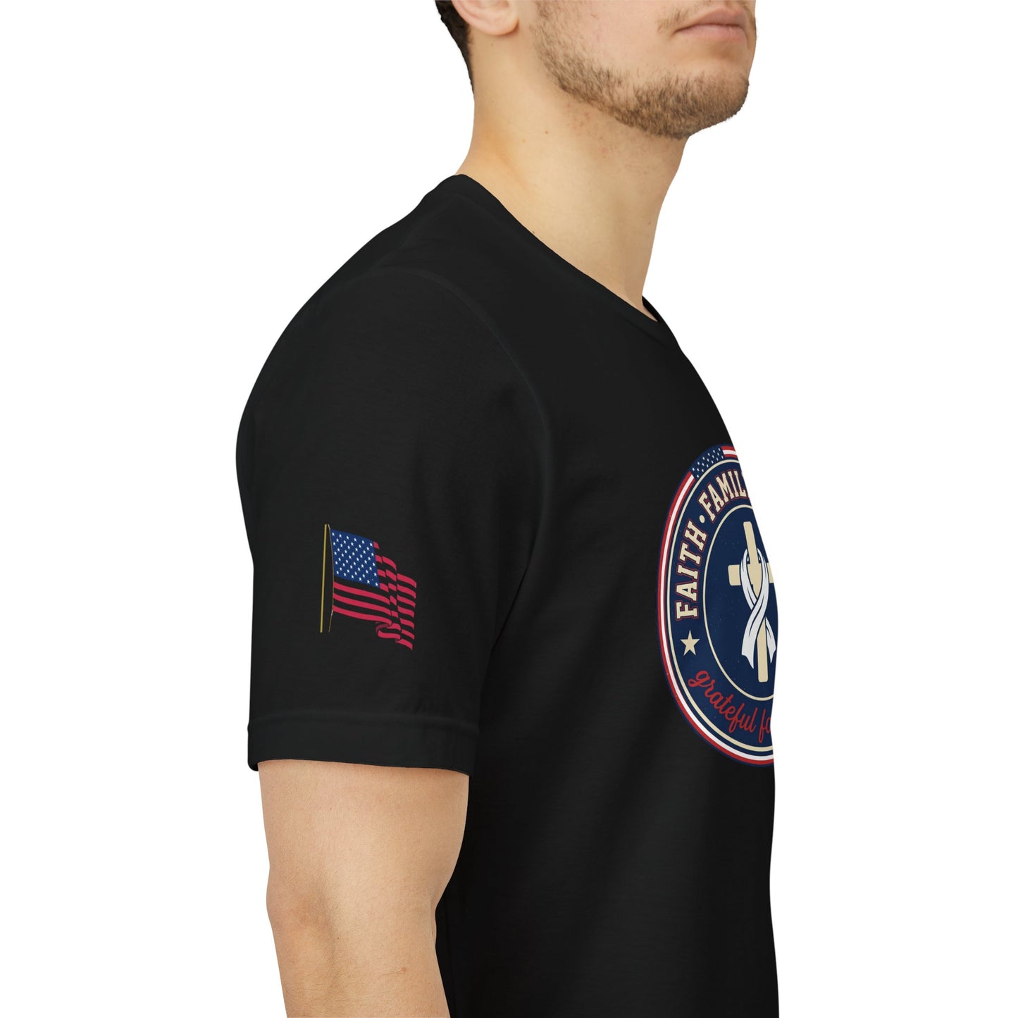 Faith Family Freedom Tee | Patriotic t-shirt