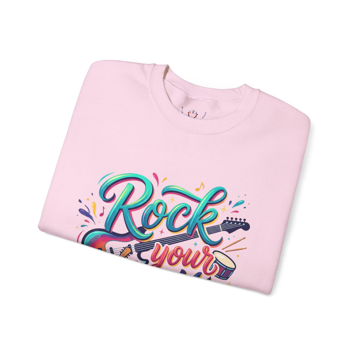 Rock Your Faith Sweatshirt — Christian Music Graphic Crewneck