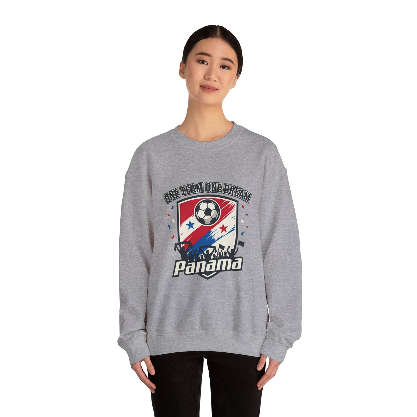 Panama Retro Soccer Crest Crewneck Sweatshirt | Country Pride, Championship Season