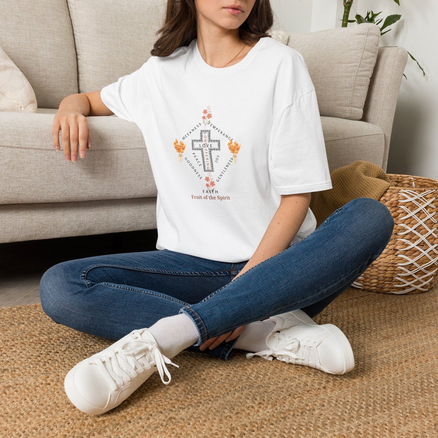 Faith Cross T-Shirt — Inspirational Christian Tee