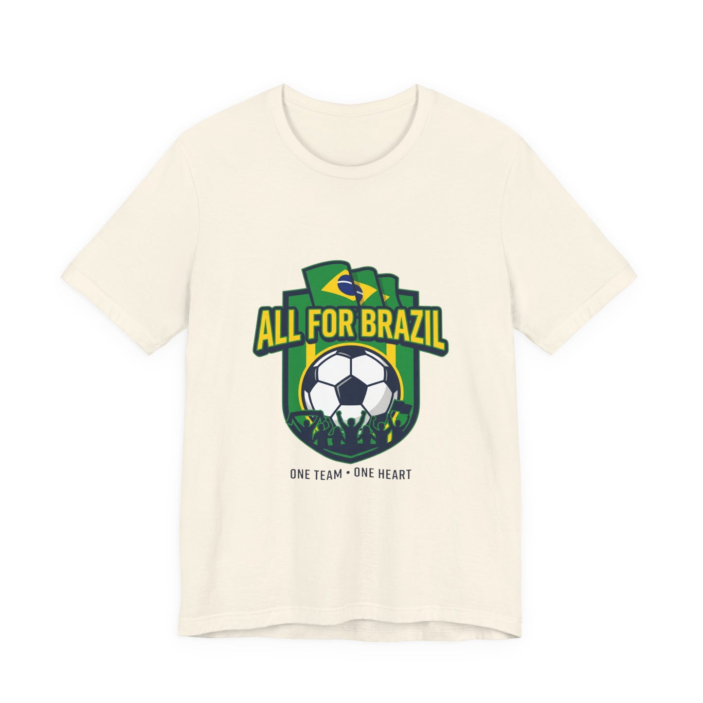 All For Brazil Soccer Shirt | Retro Soccer, Country Pride