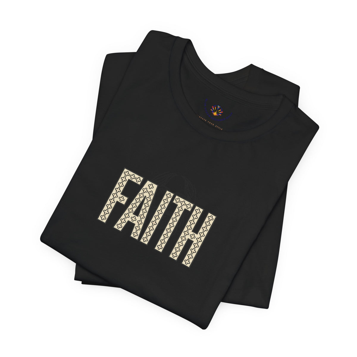 Faith Graphic Tee — Jesus Face Christian T-Shirt