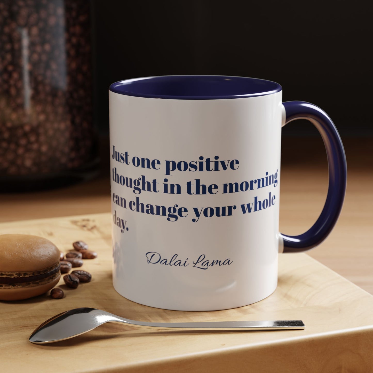 Positive Attitude Accent Coffee Mug (11, 15oz)