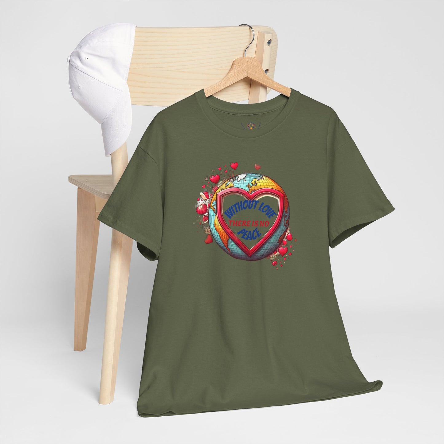 Camiseta unisex de algodón grueso